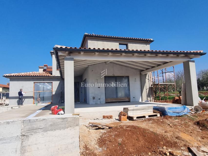 Detached villa with pool, newly built, near Poreč