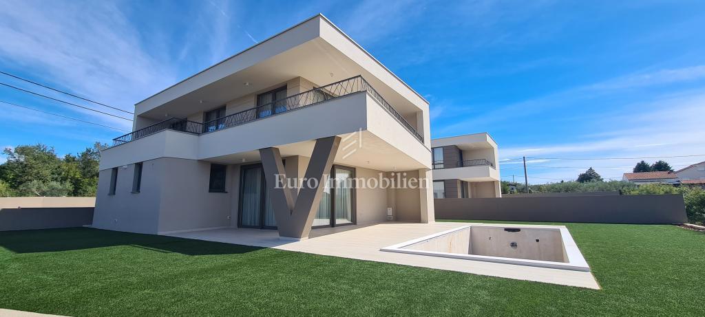 Città di Krk - dintorni, villa con piscina e vista mare!