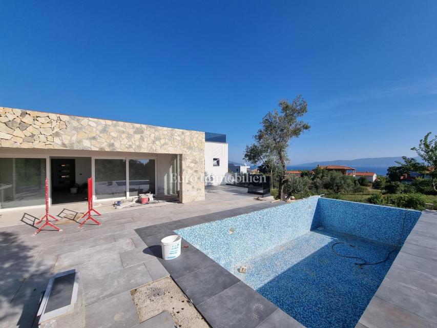 Casa moderna con vista mare e piscina infinita - nuova costruzione Labin