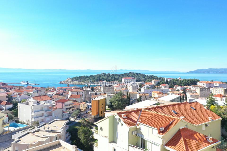 Makarska centro, nuova costruzione - appartamento con vista mare