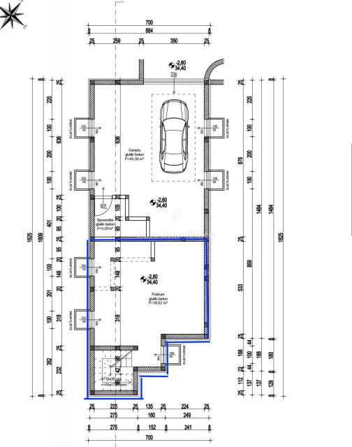 Moderna casa bifamiliare - nuova costruzione Malinska