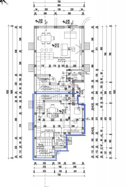 Moderna casa bifamiliare - nuova costruzione Malinska