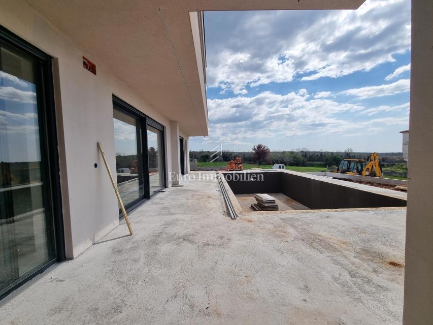 DINTORNI DI PARENZO - Villa moderna con terrazza panoramica, vista mare