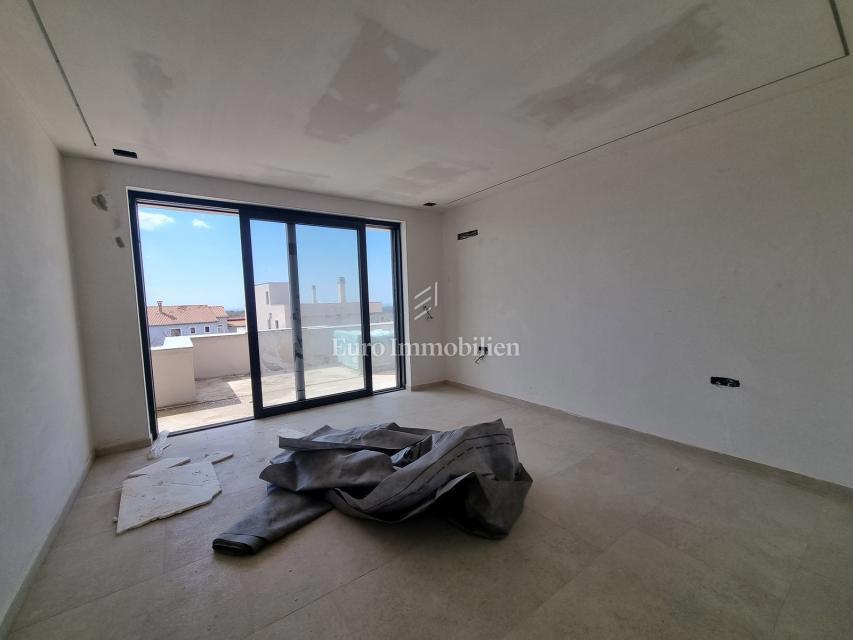 DINTORNI DI PARENZO - Villa moderna con terrazza panoramica, vista mare