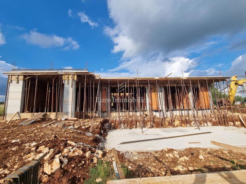 DINTORNI DI PARENZO - Villa moderna con terrazza panoramica, vista mare