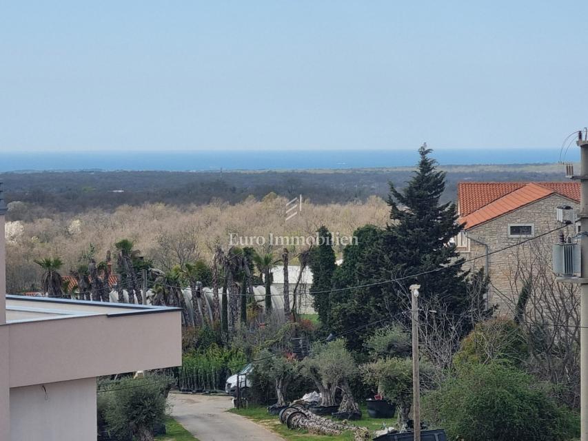 DINTORNI DI PARENZO - Villa moderna con terrazza panoramica, vista mare