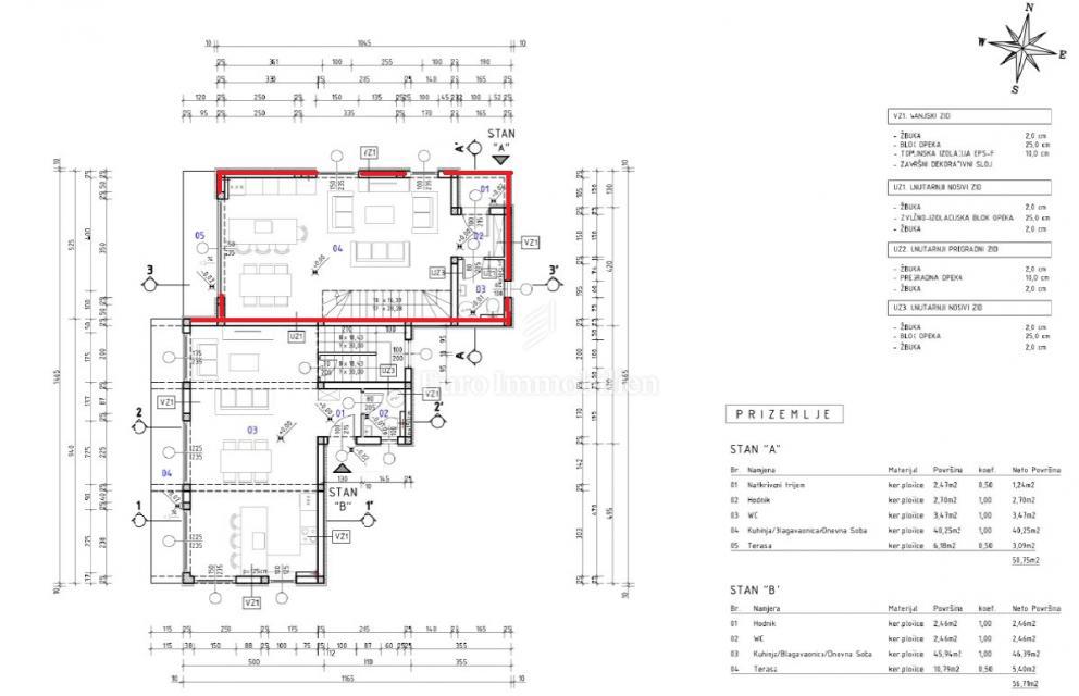 BEST BUY! Nuova costruzione con piscina e vista mare