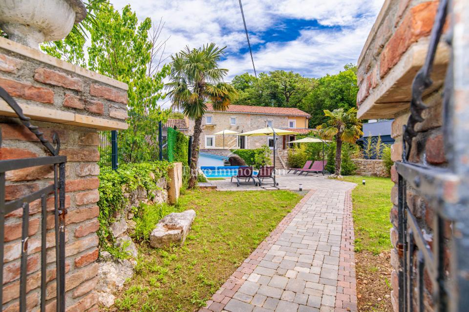 Casa in pietra con piscina - isola di Krk