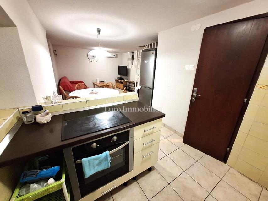 Punat - casa con vista mare, vicino al mare