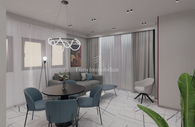 Novalja - nuovo edificio con 6 appartamenti, vicino alla spiaggia