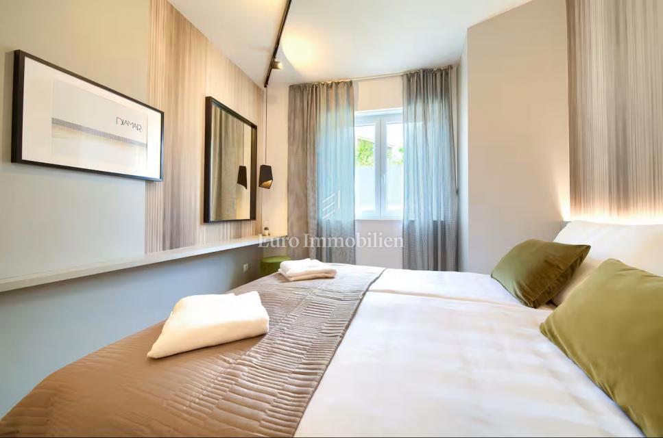 Città di Krk, appartamento arredato al piano terra