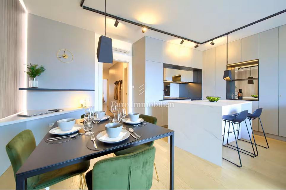 Città di Krk, appartamento arredato al piano terra