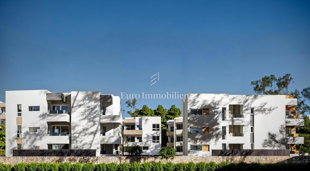 Appartamento S1, piano terra novogradnja, 2ª fila mare