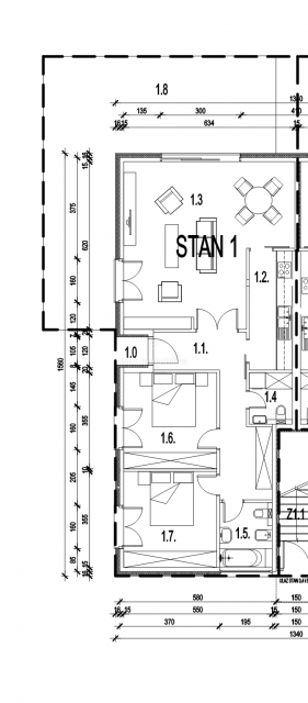 Appartamento al piano terra con ampio giardino e piscina - Parenzo