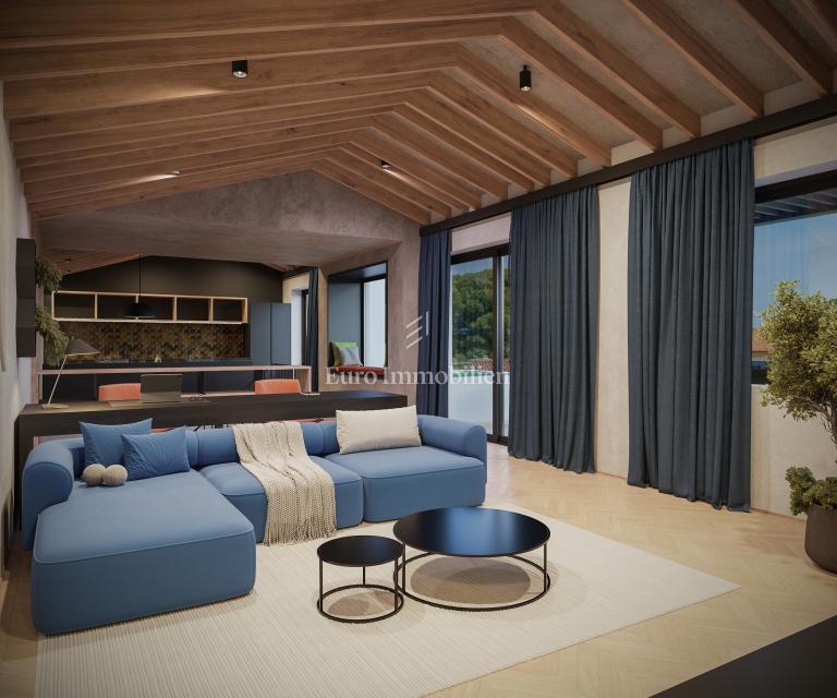 Istria – terreno edificabile con vista mare e permesso