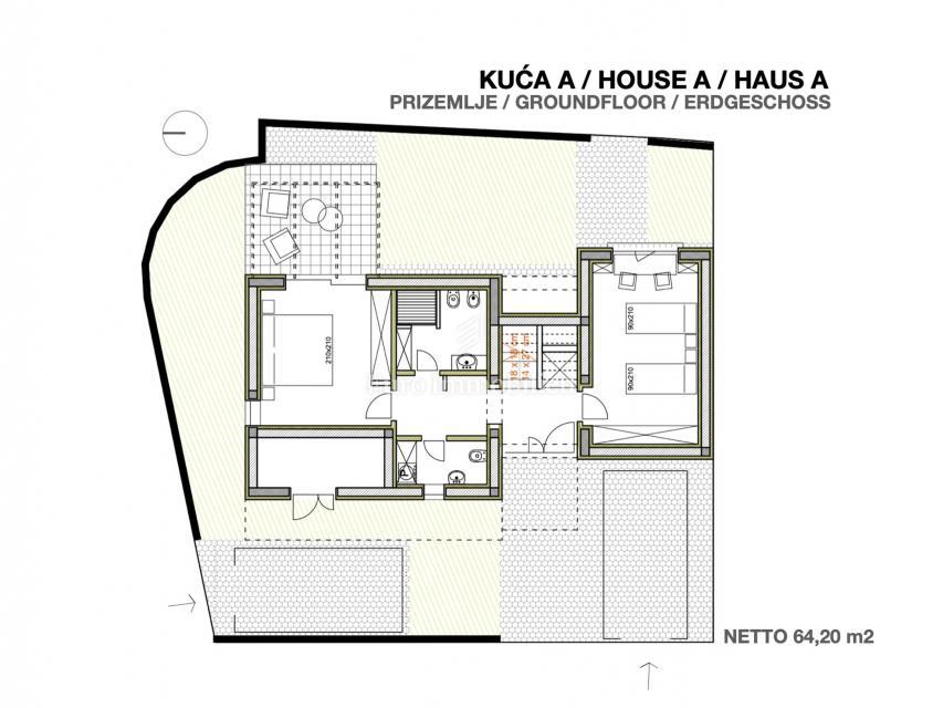 Istria – terreno edificabile con vista mare e permesso