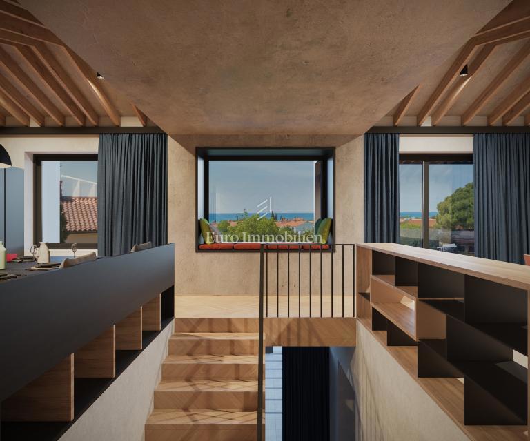 Istria – terreno edificabile con vista mare e permesso