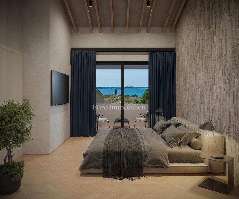 Istria – terreno edificabile con vista mare e permesso