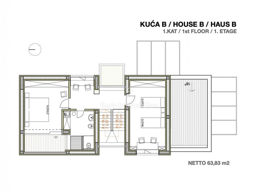 Istria – terreno edificabile con vista mare e permesso