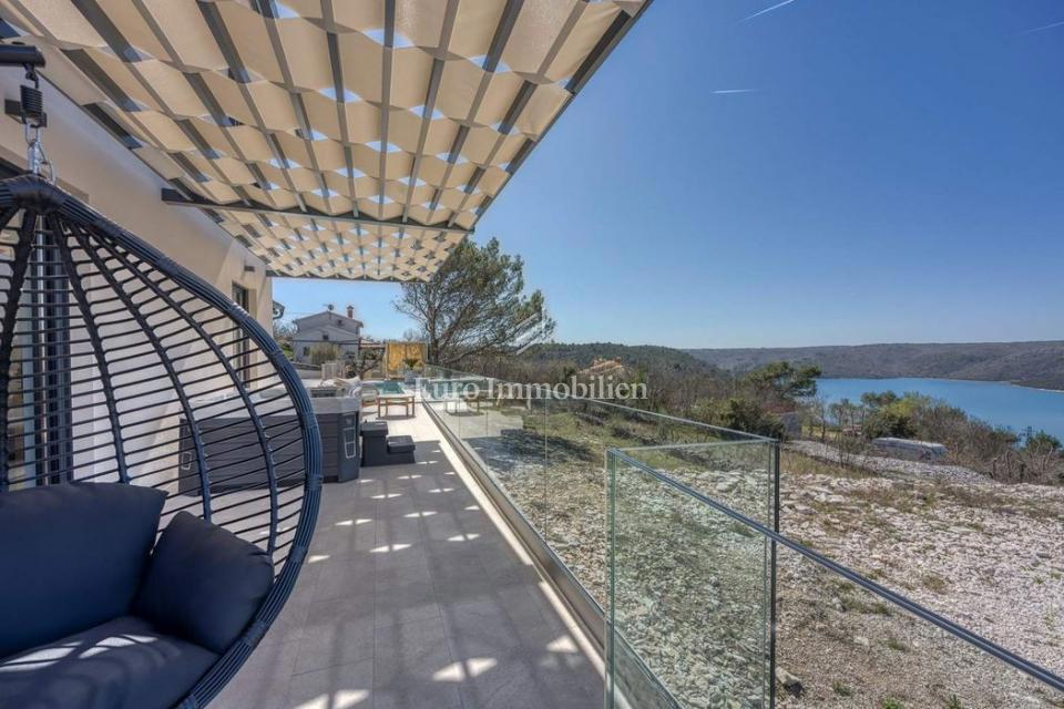 Istria - Villa di lusso con piscina e vista mare aperta
