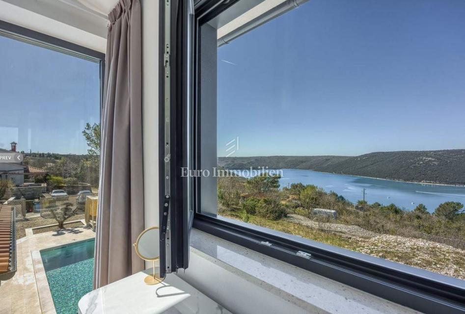 Istria - Villa di lusso con piscina e vista mare aperta