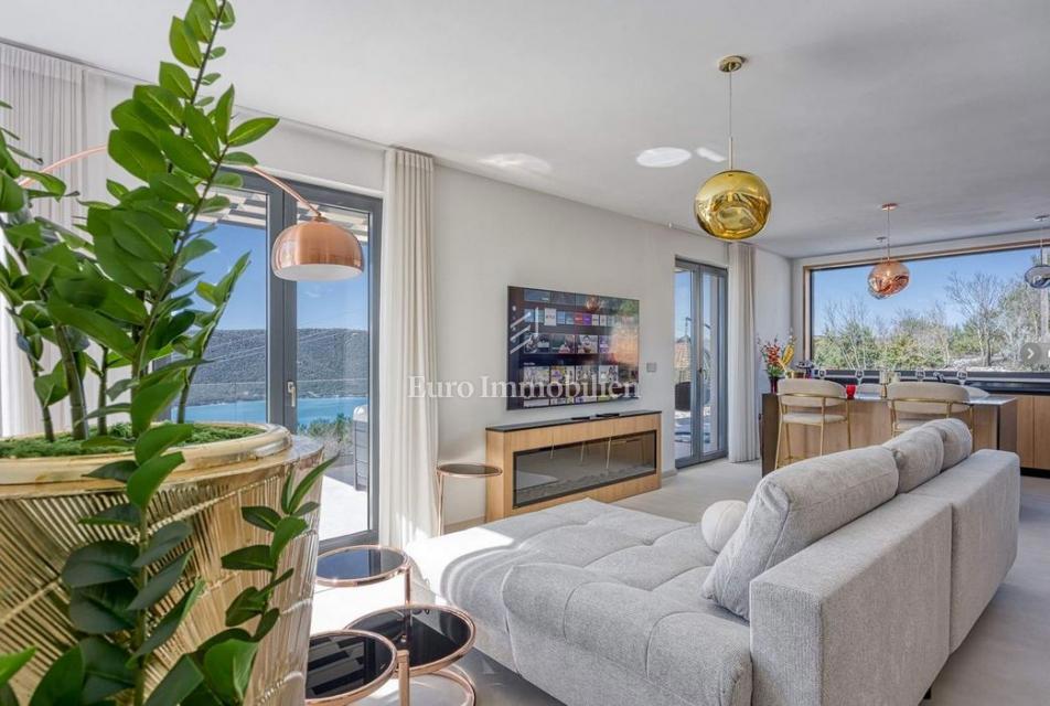 Istria - Villa di lusso con piscina e vista mare aperta