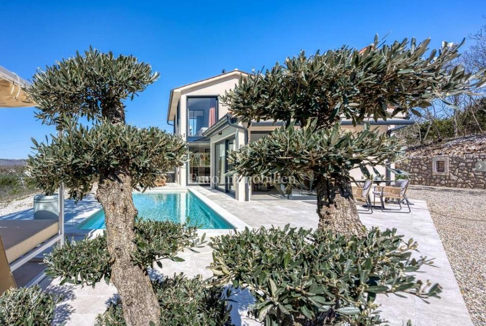 Istria - Villa di lusso con piscina e vista mare aperta