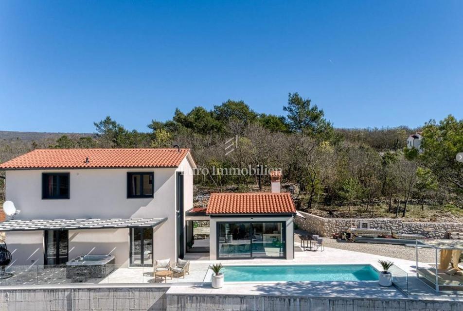 Istria - Villa di lusso con piscina e vista mare aperta