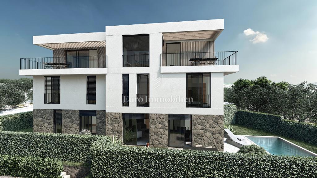 Krk - terreno edificabile con vista mare aperto