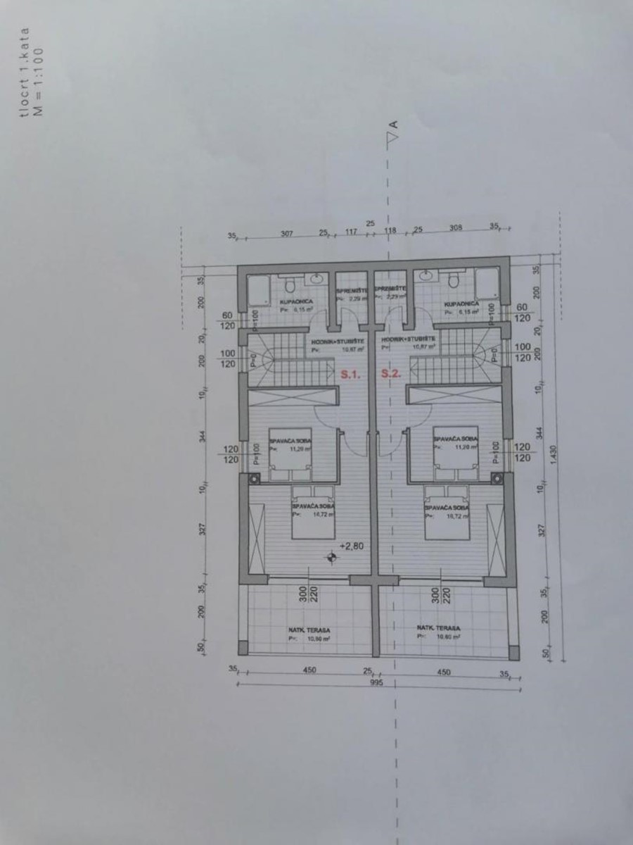 Duplex apartment in a new building, Dramalj