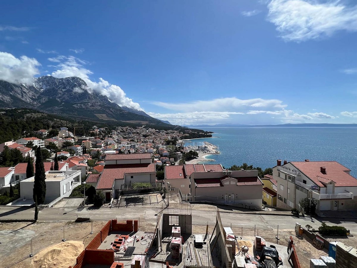 New construction with a beautiful view of the sea, Baška Voda