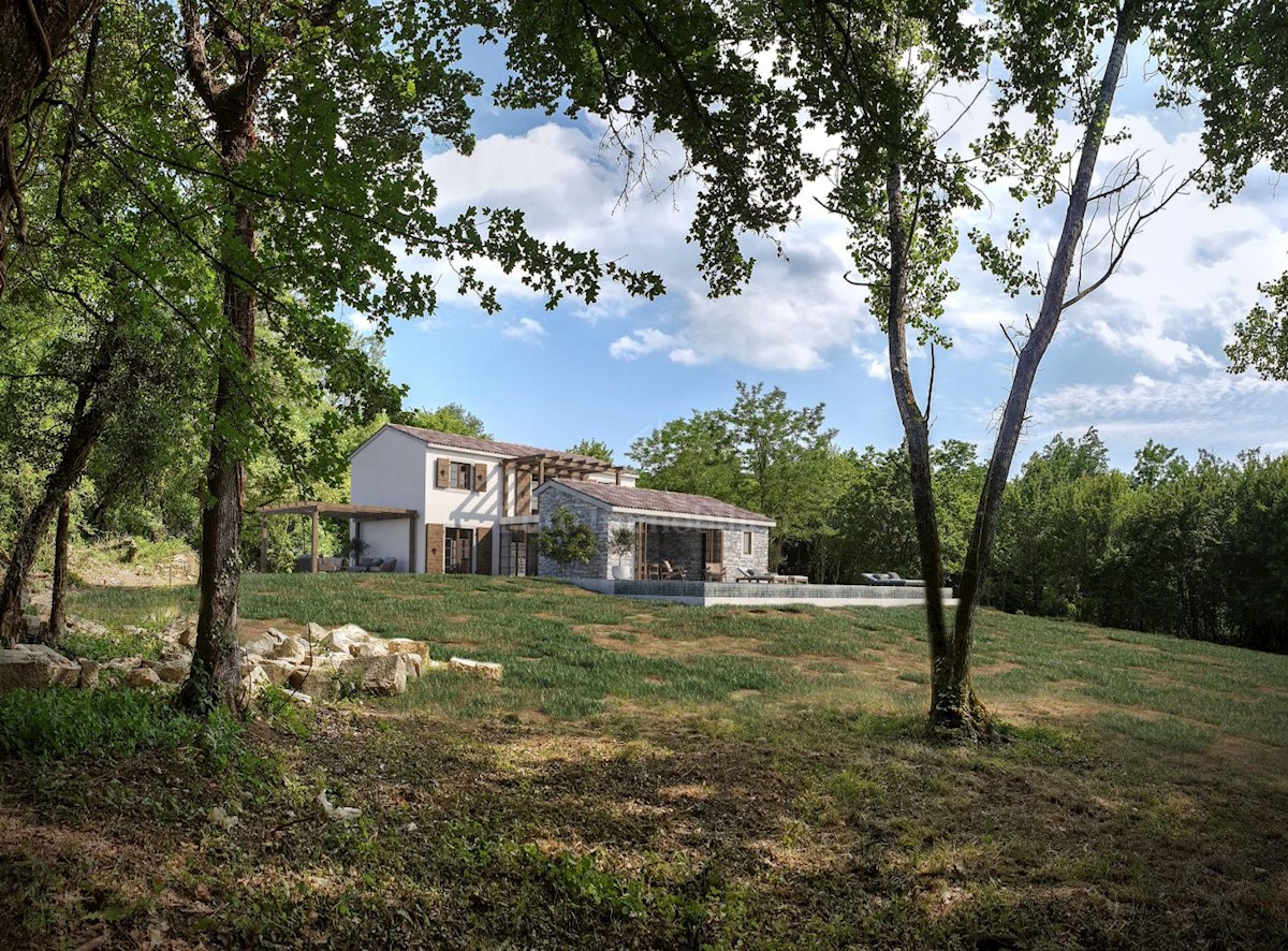 Beautiful family house in the vicinity of Buzet