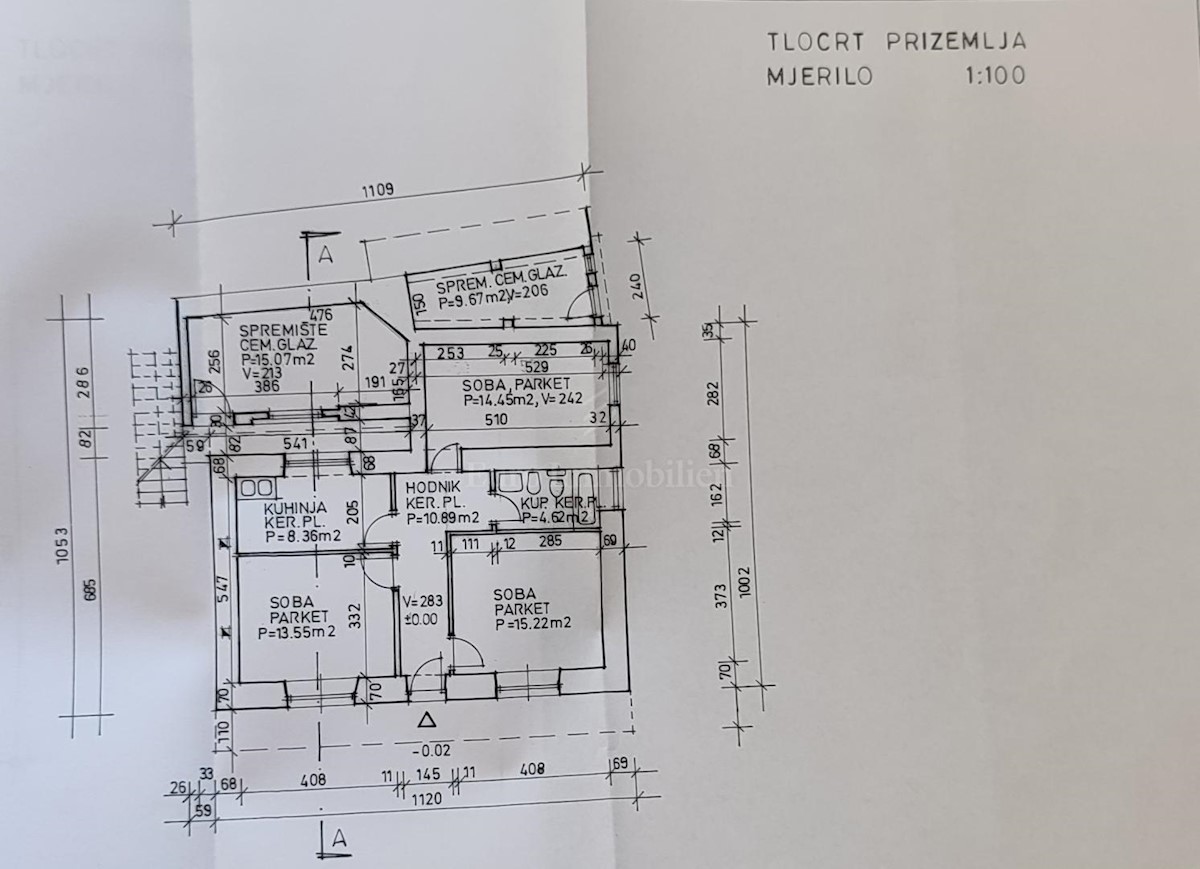 Rijeka, wider center, house with two apartments and garage, quiet location