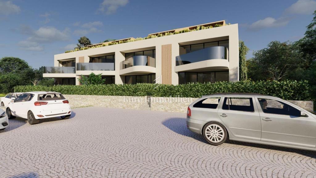 New construction, apartment on the first floor, near Poreč