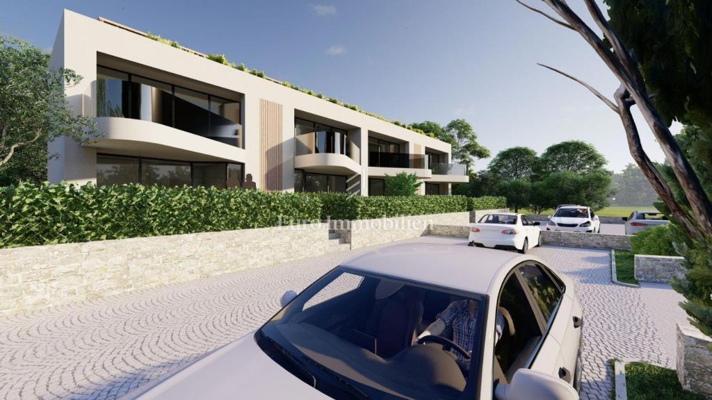 New construction, apartment on the first floor, near Poreč