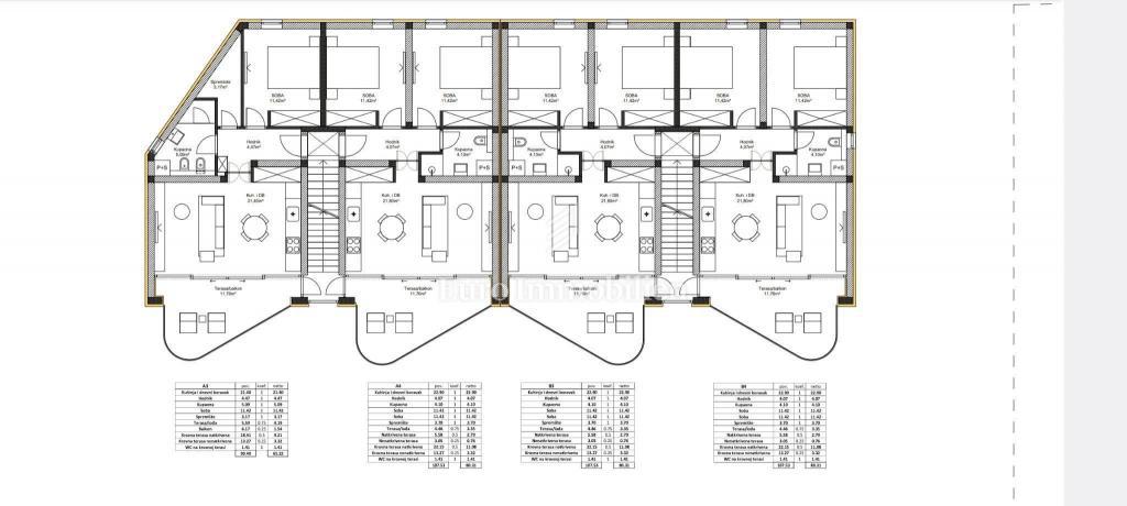 New construction, apartment on the first floor, near Poreč