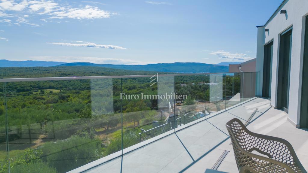 Nuova casa moderna - dintorni della citta di Krk