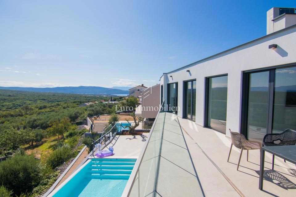 Nuova casa moderna - dintorni della citta di Krk