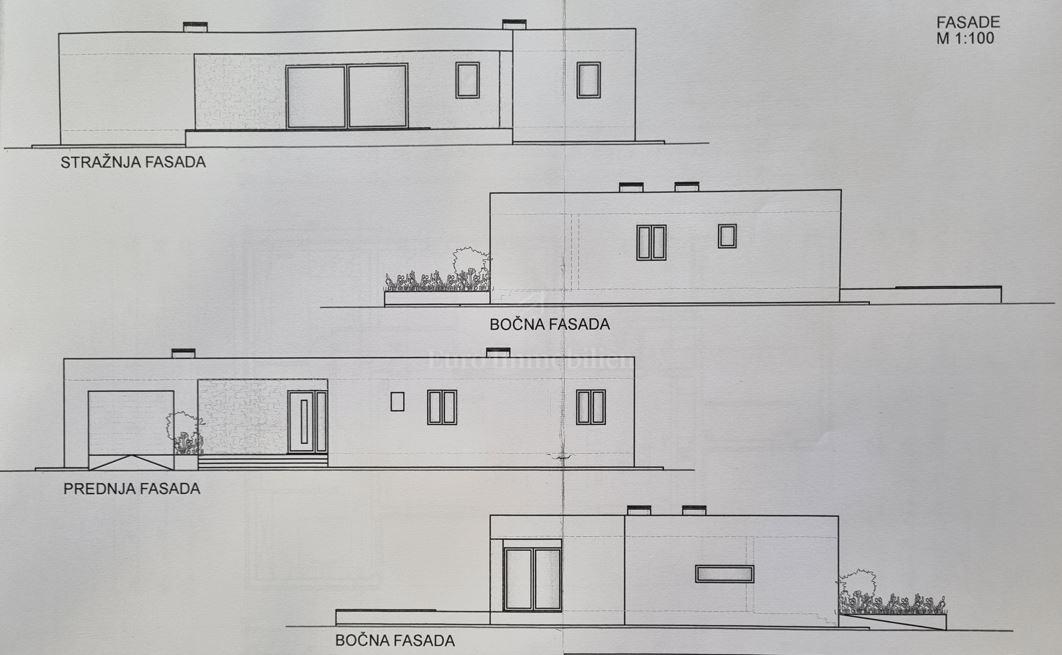 Casa moderna in costruzione, dintorni di Albona