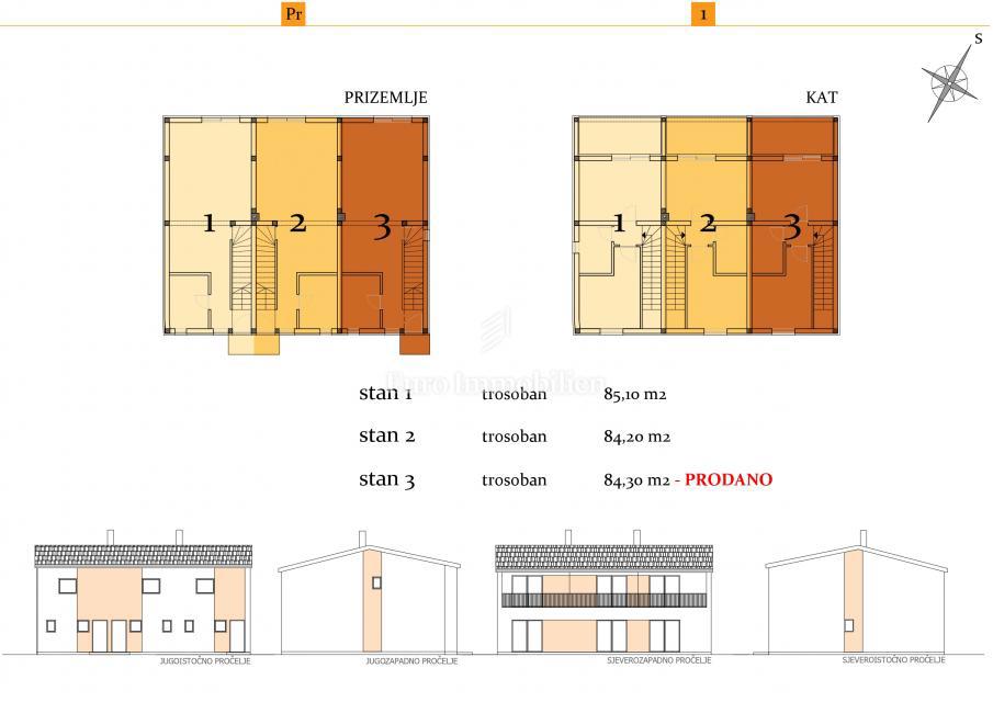 Nuova costruzione isola Pašman - appartamenti in edificio residenziale