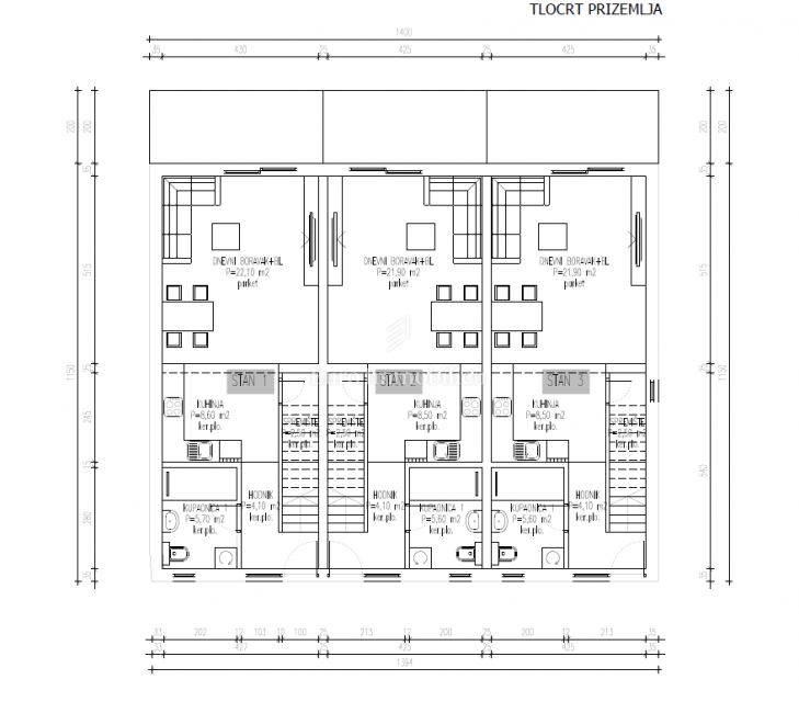 Nuova costruzione isola Pašman - appartamenti in edificio residenziale