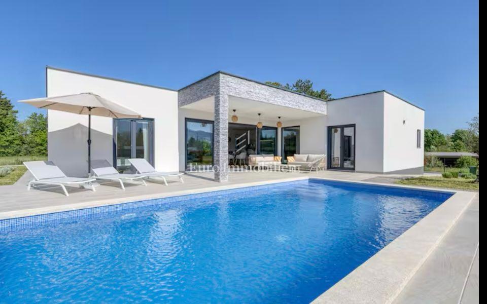 Nuova casa moderna con piscina - dintorni di Labin