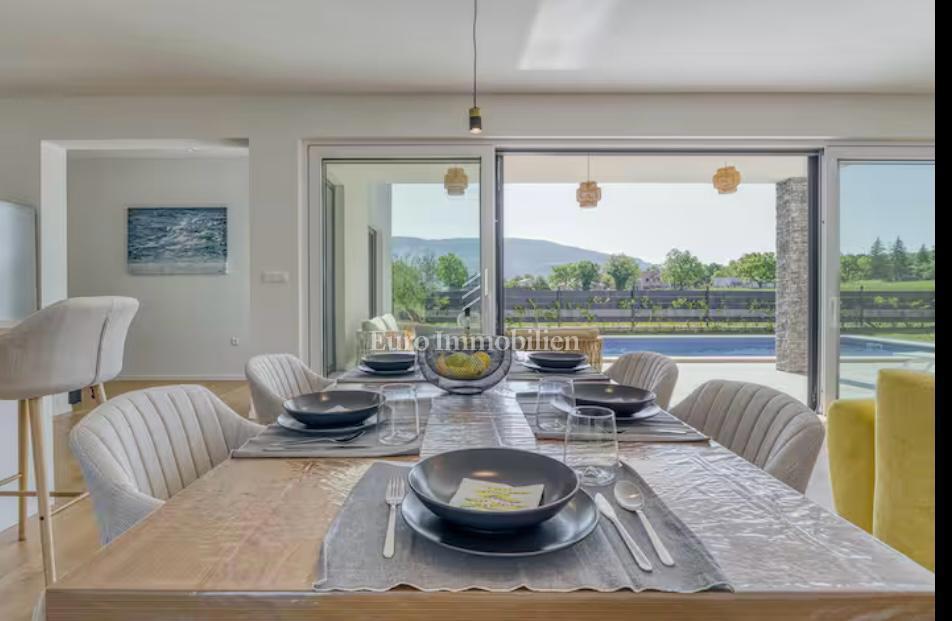 Nuova casa moderna con piscina - dintorni di Labin