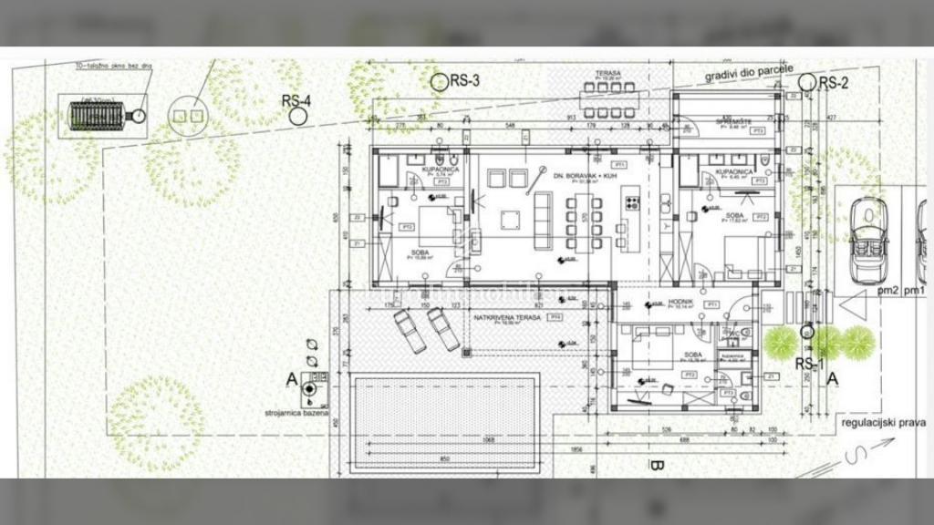 Nuova casa moderna con piscina - dintorni di Labin