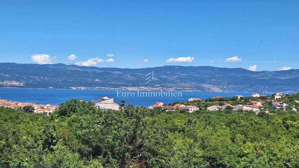 Vrbnik - nuova casa con vista mare