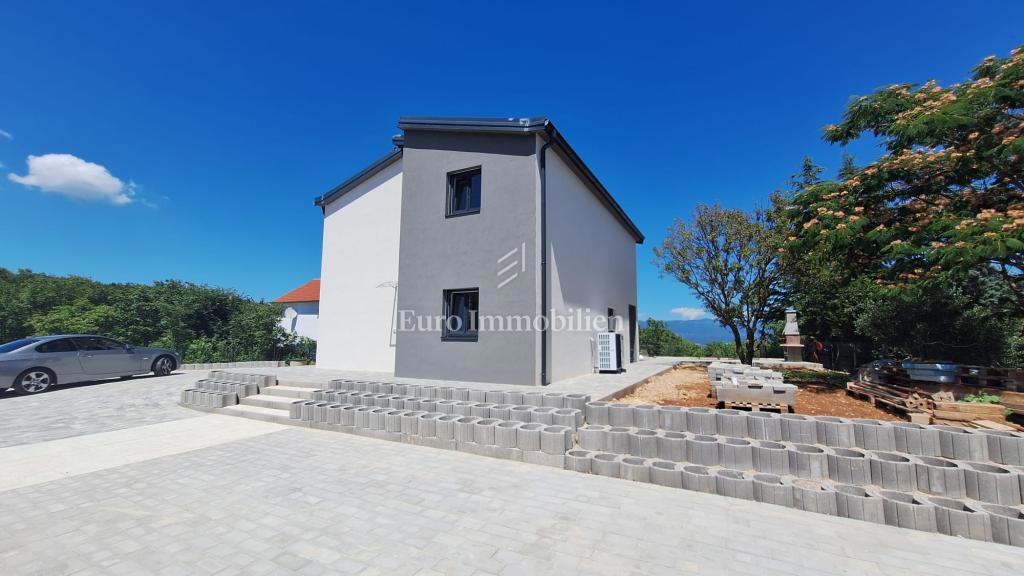 Vrbnik - nuova casa con vista mare