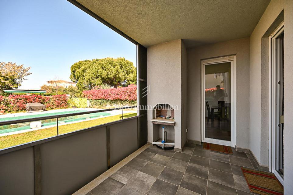 Cittanova - appartamento piano terra con piscina