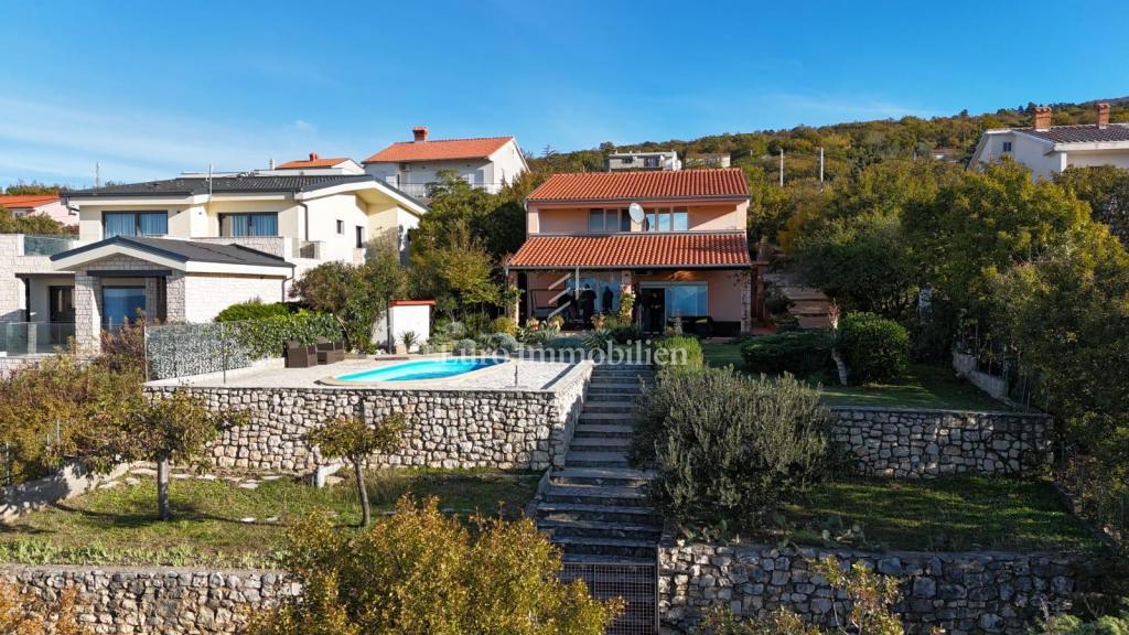 Riviera di Crikvenica - casa con piscina