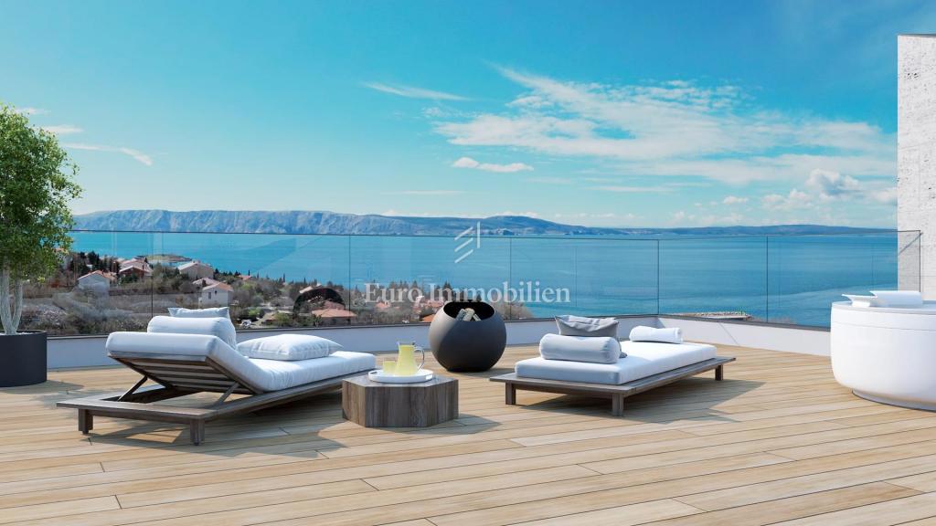 Klenovica - nuovo edificio sopra il mare
