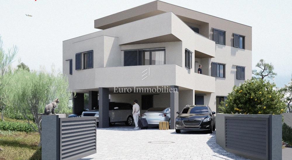 Jezera - appartamento in un nuovo edificio, vicino al mare